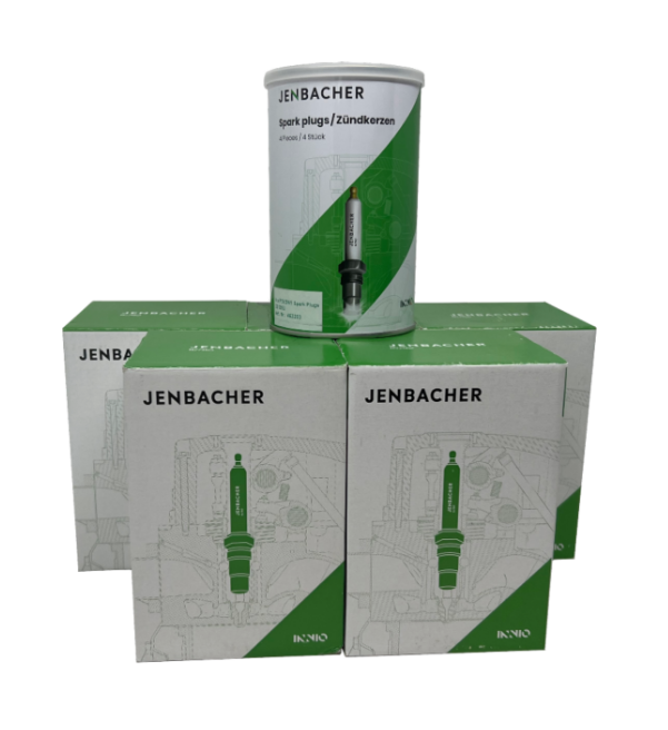 Spark Plug -  Jenbacher® 1236100 Original / P611 für BR 6 und 9 Serie / 4 Pcs.